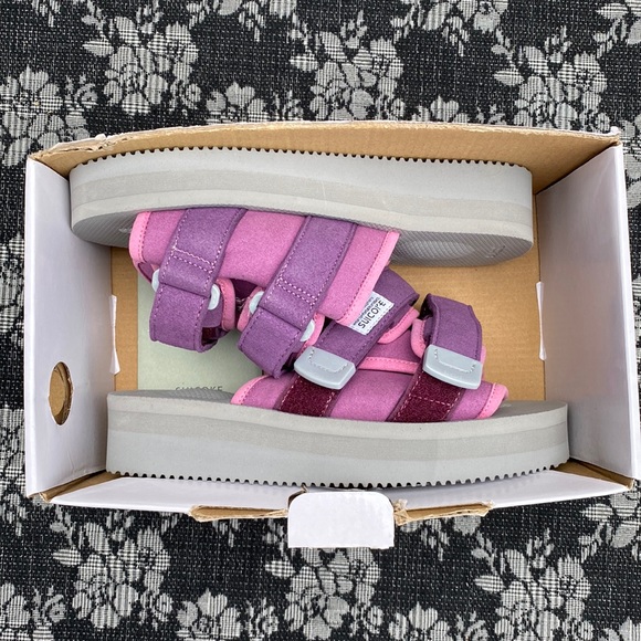 Suicoke MOTO PO Slide Women’s 7 Pink Purple sandal - Picture 7 of 10